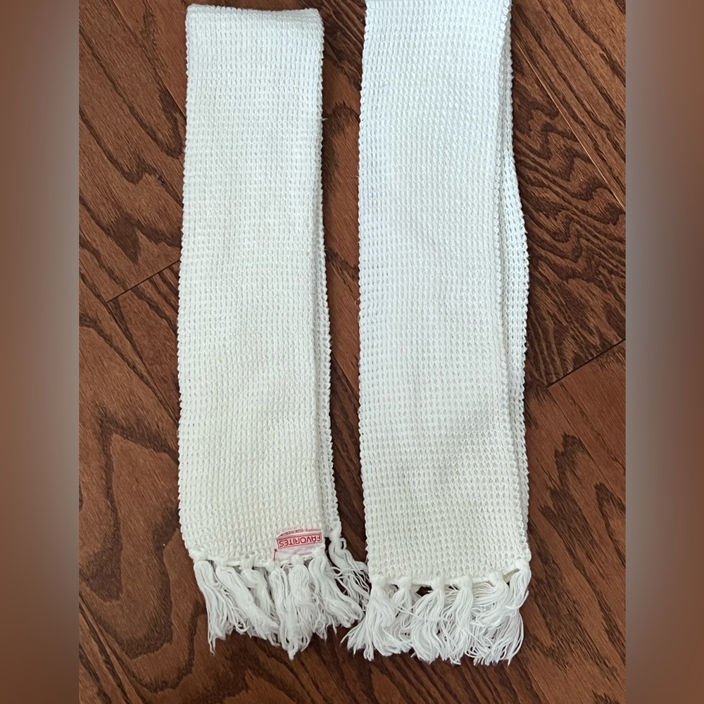 Pair of Infant acrylic scarves